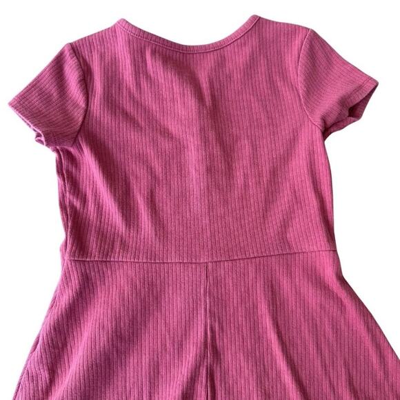 Art Class Cotton Short Sleeve Dress Pink Small 6/7 - Picture 7 of 8